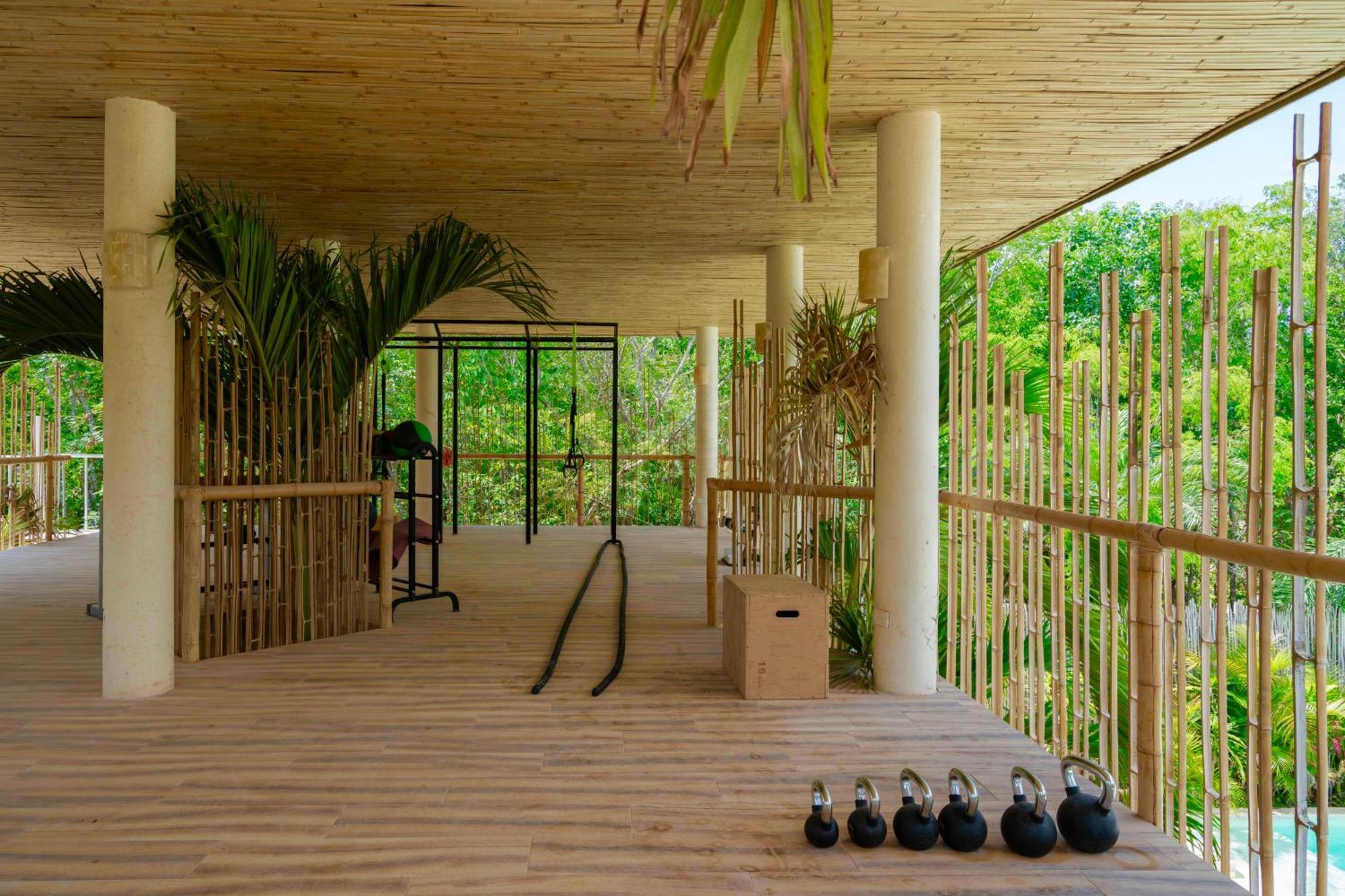 Beautiful Swim-Up Studio With Private Terrace, Pool And Jungle Gym تولوم المظهر الخارجي الصورة